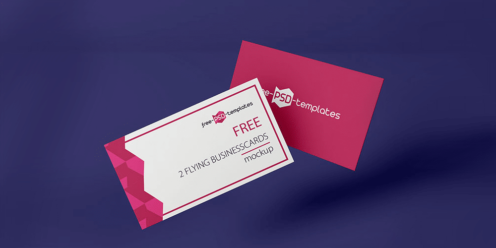 100+ Free Business Card Mockups PSD » CSS Author