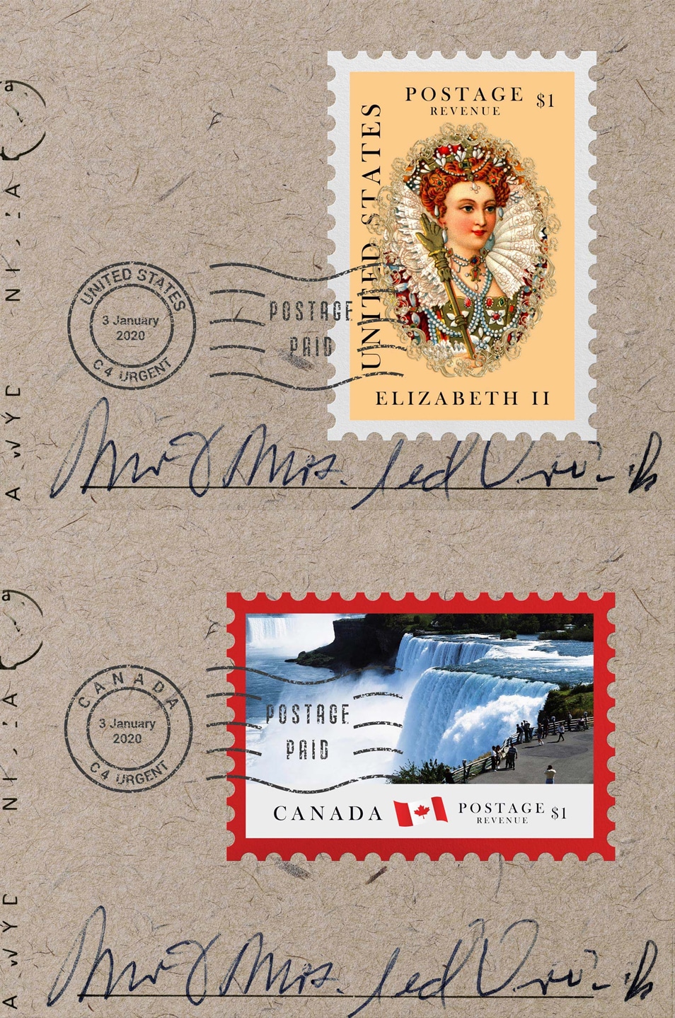 Free Postage Stamp Mockup PSD » CSS Author