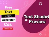 Free Text Shadow Generator Css Online Tool