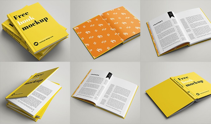 Download the lates collection of free book mockup for your next graphic design project. 25 Best Free Book Mockups Psd Cssigniter