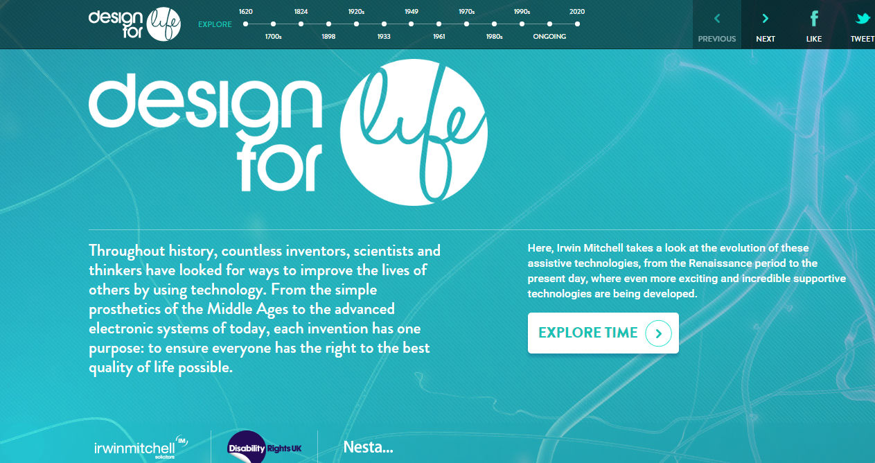 Design for Life CSS Nectar CSS Gallery