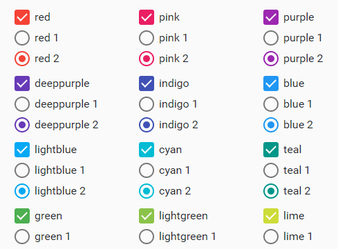 Material Design Checkboxes & Radio Buttons In Pure CSS icheck-material