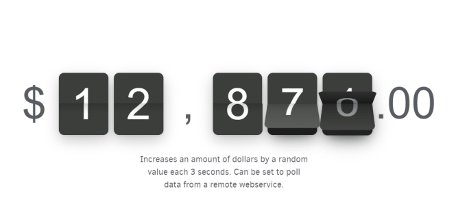 Flip.js Counter
