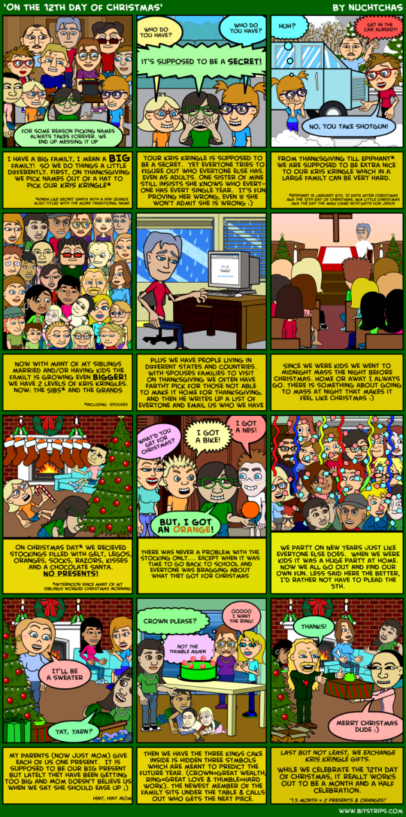 The 12th day of Christmas