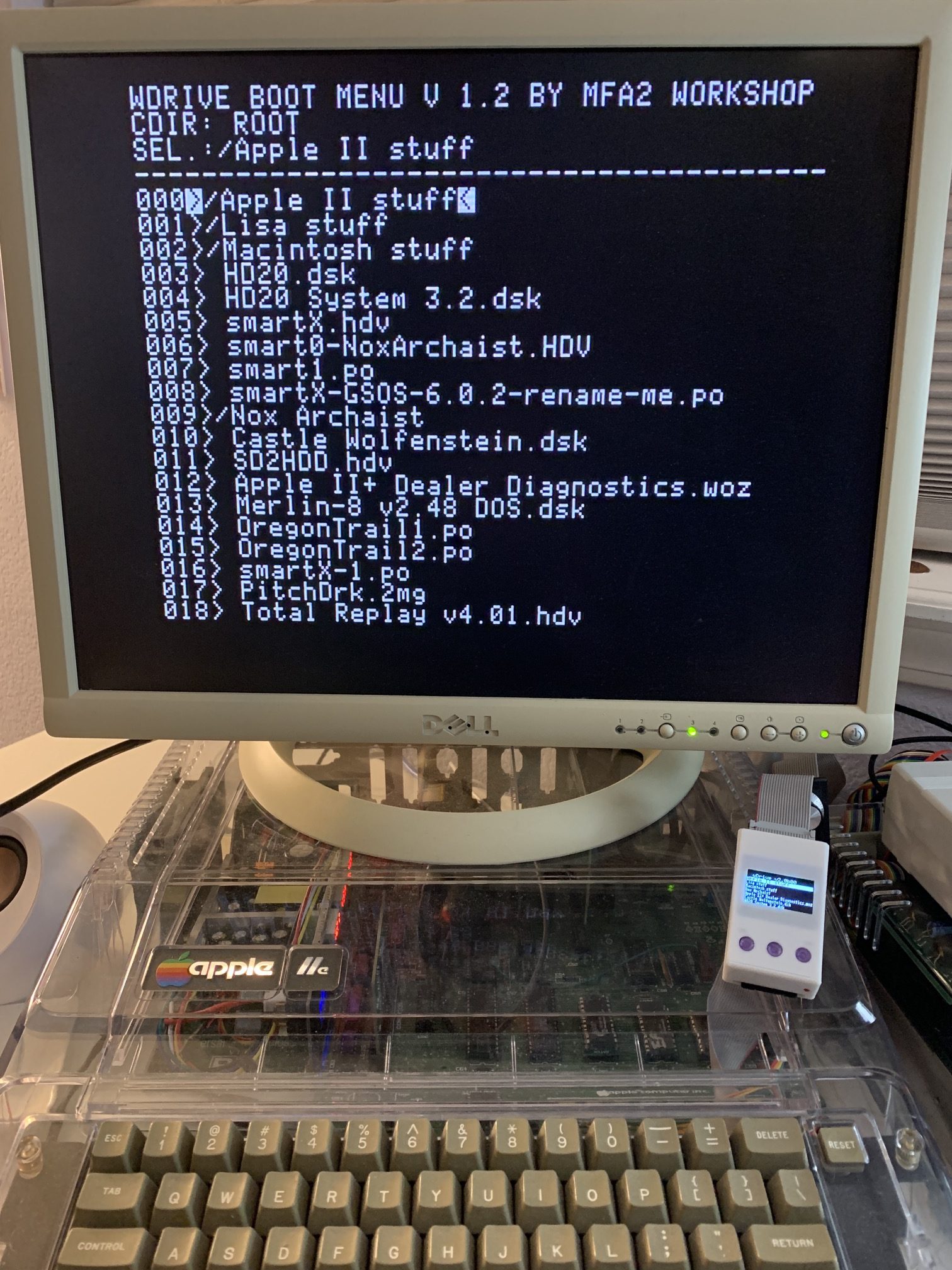 Apple II wDrive Disk Drive Emulator - CT6502
