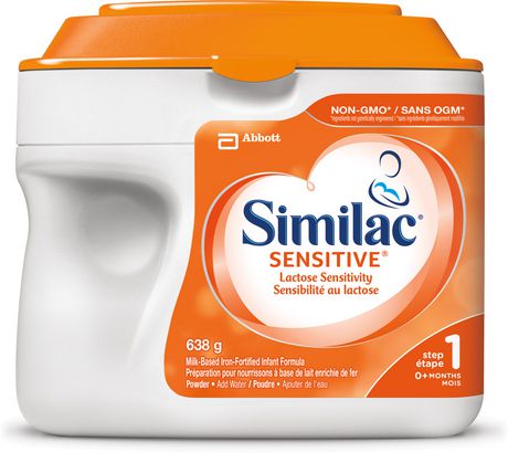 Similac Sensitive Baby Formula, Non-GMO Lactose Sensitivity Baby