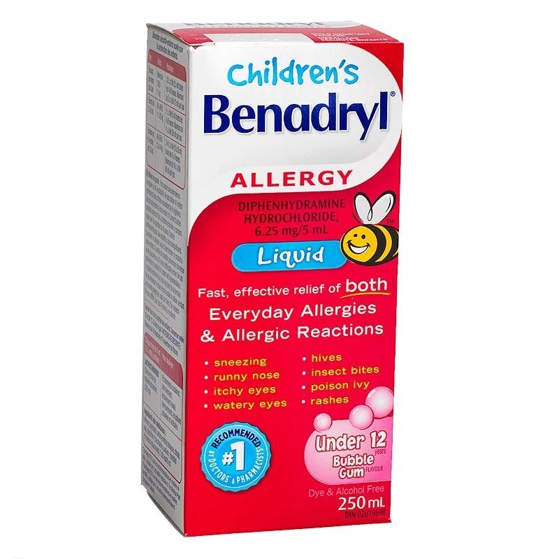 Benadryl Allergy Children's Liquid CTC Health