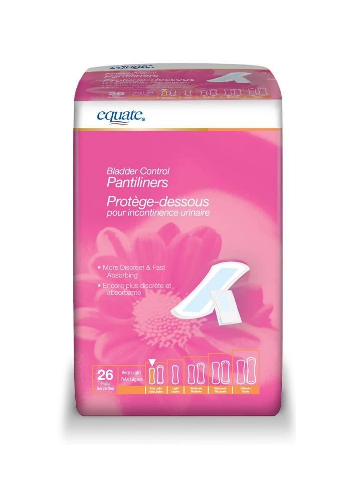 Equate Very Light Bladder Control Pantiliners CTC Health