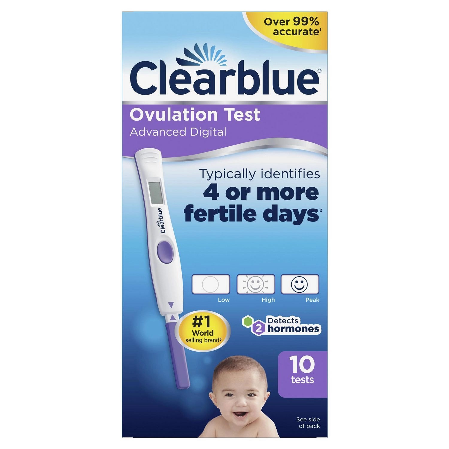 Clearblue Advanced Digital Ovulation Predictor Kit CTC Health