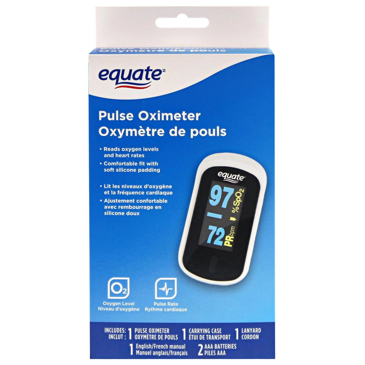 Equate Pulse Oximeter CTC Health