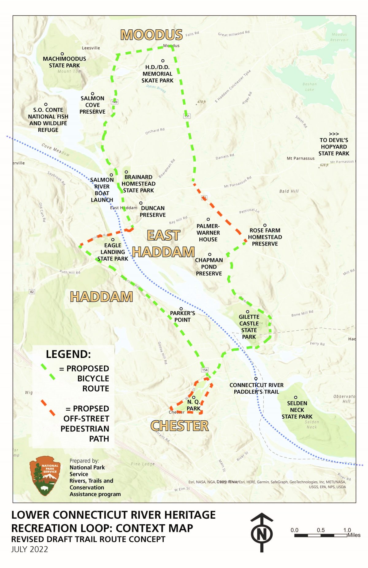 East Haddam Project Connecticut Landmarks Loop Map 1200x1855 