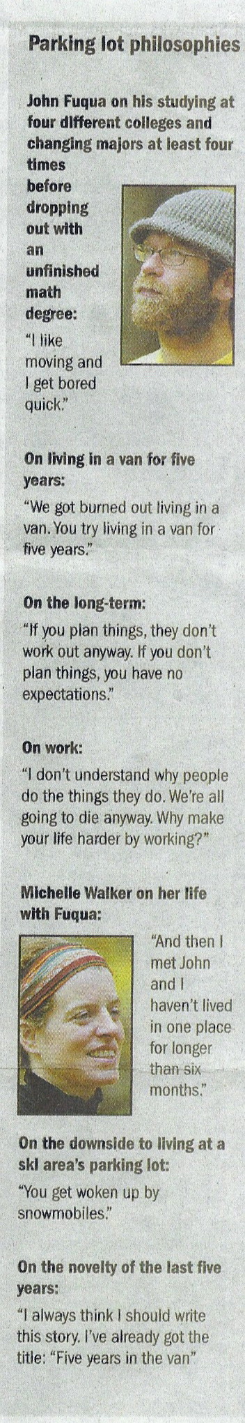 Parking Lot Philosophies