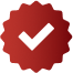 Seal with a checkmark icon