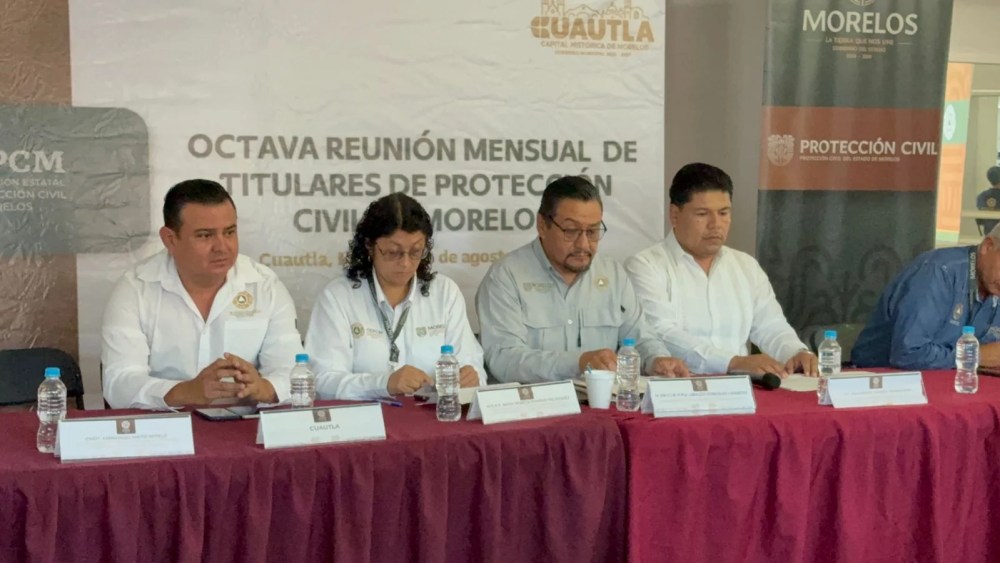 CUAUTLA REÚNE A TITULARES DE PROTECCIÓN CIVIL PARA FORTALECER PREVENCIÓN 2 PC