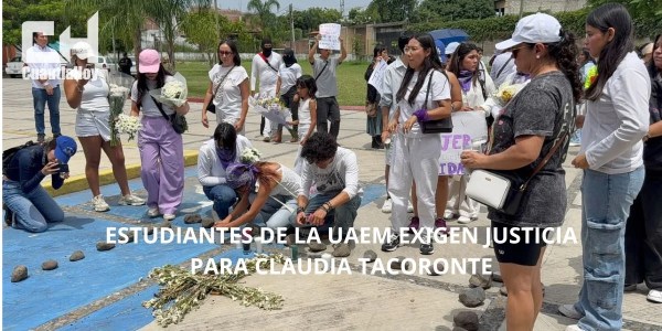 RECLAMAN ESTUDIANTES DE LA UAEM SEGURIDAD Y JUSTICIA 5 UAEMTACO2