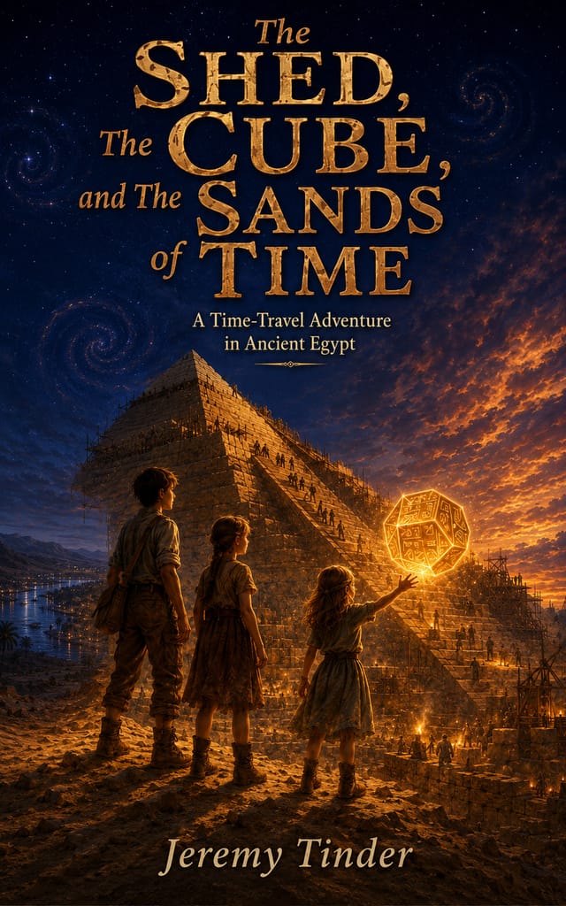 The Cube Chronicles Book 1: The Shed, the Cube, and the Sands of Time