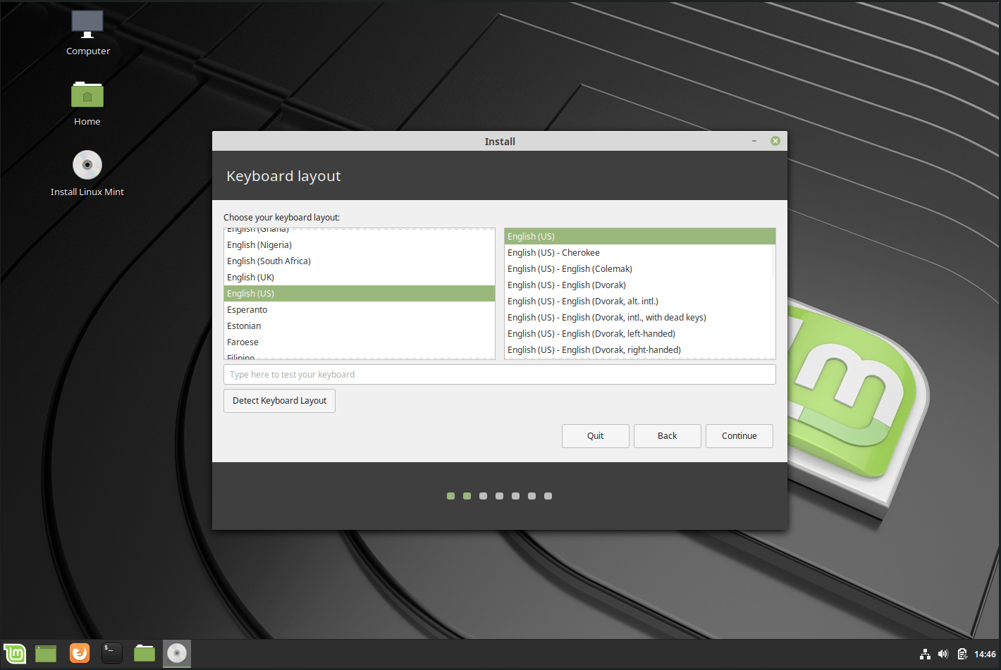linuxmint-03-keyboard layout