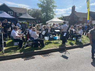 Downton Band at the Borough in 2025