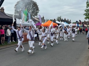 Sarum Morris at the Procession in 2025