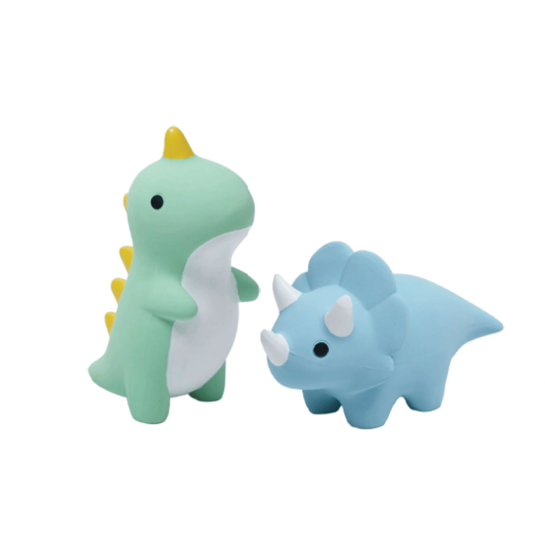 Cute Dino Latex Dog Chew Toys