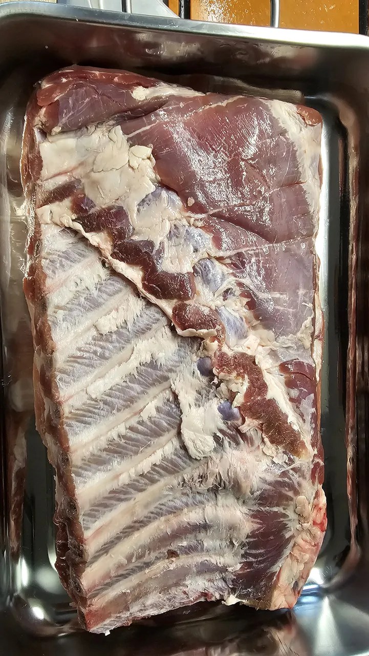 RIBS de porc 3-2-1 travers de porc au barbecue