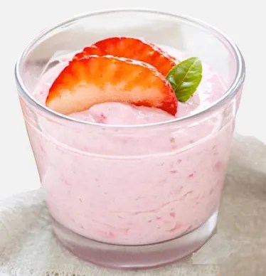 mousse de fraises au mascarpone