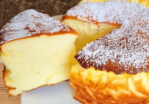 gâteau crémeux au yaourt