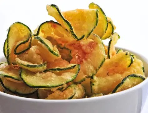 chips de courgettes