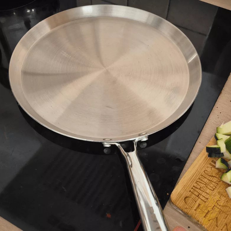 Pranacook crêpière 30 cm inox 18/10 triply