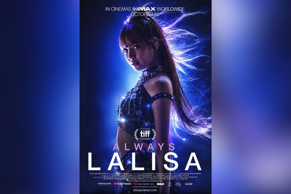 BLACKPINKリサのドキュメンタリー『Always Lalisa』10月12日世界公開へ　IMAX上映後はYouTube Premium独占配信