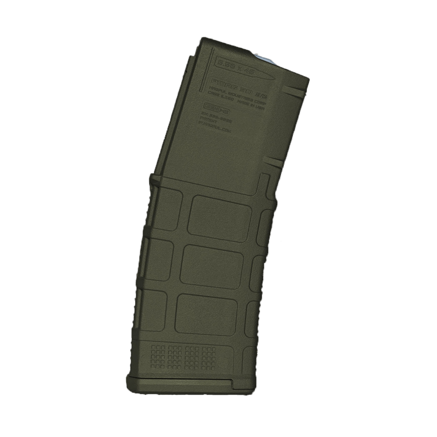OD Green Cerakoted Magpul Mags