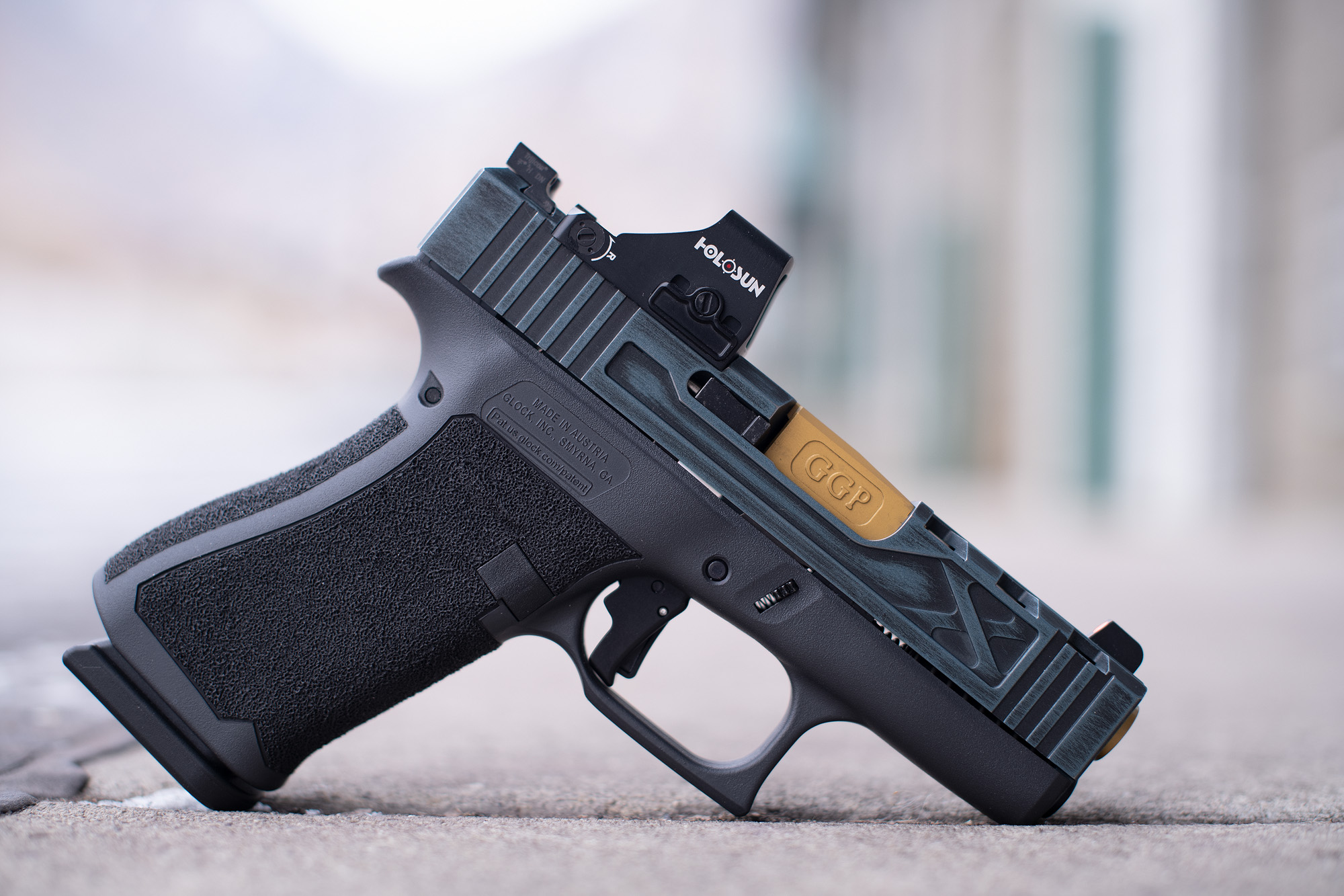 X Depths' – Slide Cut and Cerakote for Glock For 43, 43X, and 19