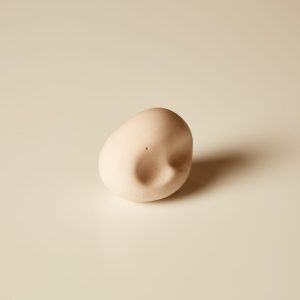 Moki Knob - Bone White Matte