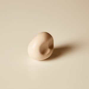 Moki Knob - Bone White Satin