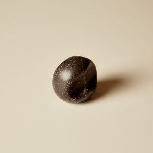 Moki Knob - Black Granite Satin