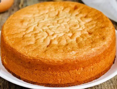 Pão de ló, gâteau éponge portugais démoulé