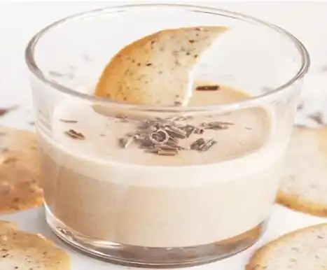 crème de Cogne, dessert au chocolat et rhum du Val d'Aoste