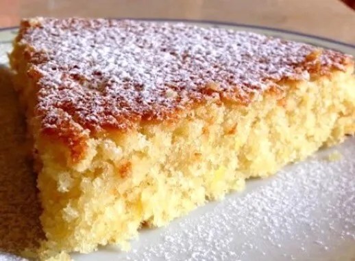 Gâteau sablé aux amandes à la vanille