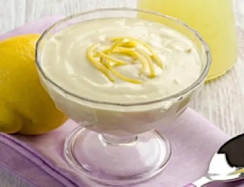 Crème diplomate au citron, fondante et aérienne
