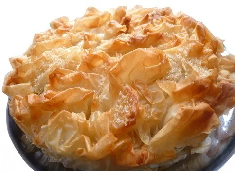 Croustade aux pommes au phyllo doré, dessert gascon croustillant