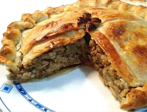 tourte à la viande grand-mère