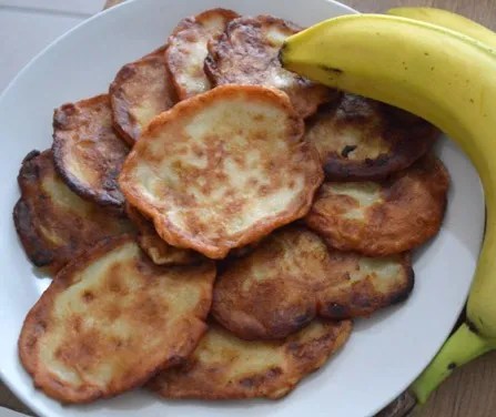 Bonbons banane réunionnais dorés à la poêle