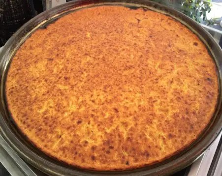socca niçoise, fine galette de pois chiche dorée