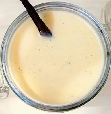 crème anglaise onctueuse
