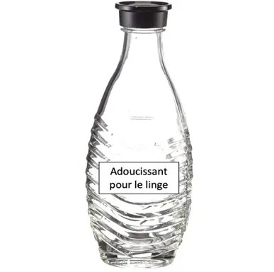 Adoucissant naturel pour le linge au vinaigre blanc et à l'eucalyptus, en bouteille
