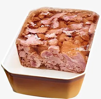 Potch'flamand : la terrine de viandes en gelée