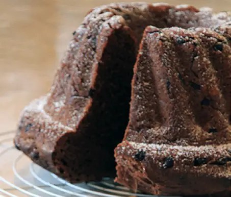 Kouglof au chocolat aux oranges confites