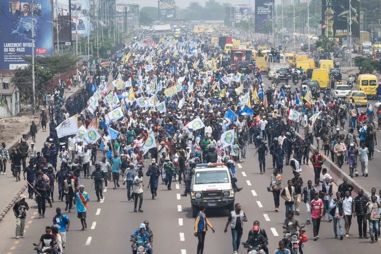 Protests Grip DR Congo as Tshisekedi Eyes Third Term Amid Mounting Crises