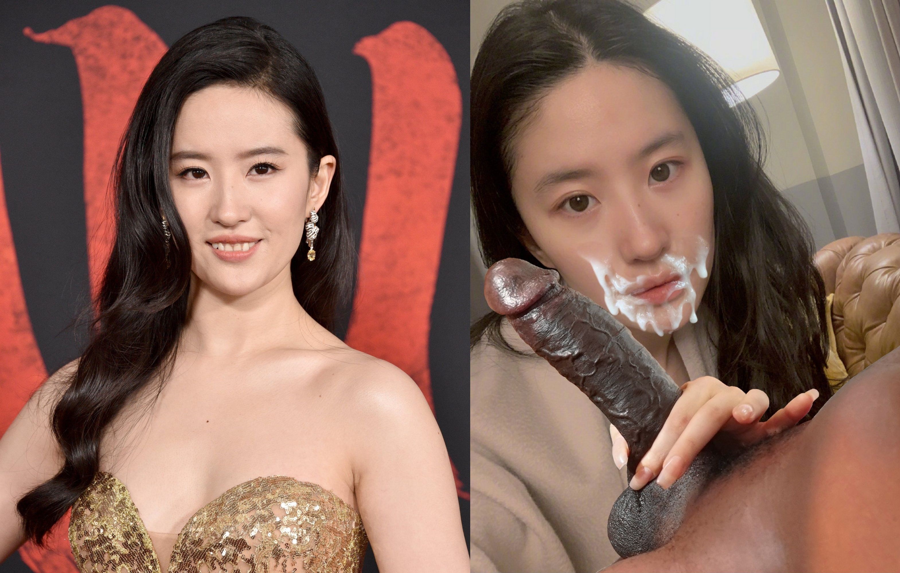 Movie celeb looks great feeding on BBC submitted by Chancho created with ou...