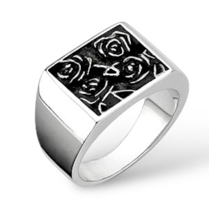 Stainless Steel 4T Cast Ring